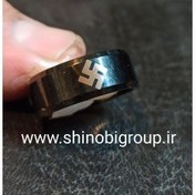 تصویر حلقه انگشتر نازی آلمان مشکی 