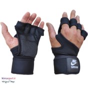 تصویر دستکش بدنسازی مردانه نایک ا Nike Gym gloves Nike Gym gloves