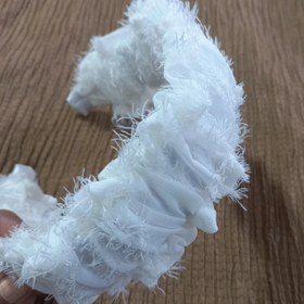 تصویر تل پلیسه حریر ریش 