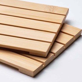 تصویر زیر لیوانی چوبی جدید STRANDFLOKA