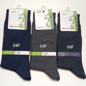 تصویر جوراب مردانه ساق دار شهداد - 3تایی 