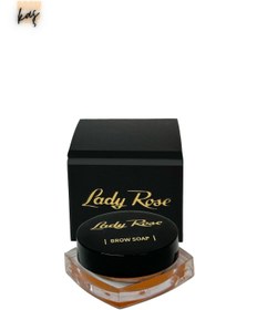 تصویر تثبیت کننده ابرو اورجینال برند Lady rose مدل Soap-based brow shaping product کد 659059150 