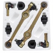 تصویر کیت کامل سیبک فرمان و قطعات جلوبندی پراید امیرنیا 