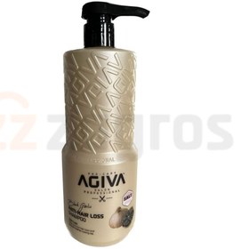 تصویر شامپو سر بدون نمک آگیوا ضد ریزش حاوی عصاره سیر سیاه Agiva Anti Hair Loss