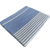 تصویر حوله حمامی و استخری نساجی دُر هنر یزد طرح خطی سایز ۱۰۰*۱۸۰ و ۷۰*۱۵۰ سانتی‌متر 