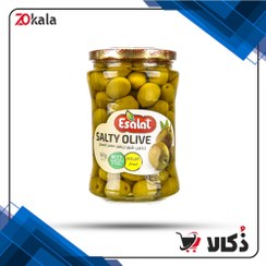 تصویر زیتون شور با هسته ممتاز اصالت - وزن 680 گرم 