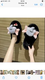 تصویر پاپوش زنانه طرح فیل 