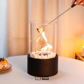 تصویر شومینه رومیزی 