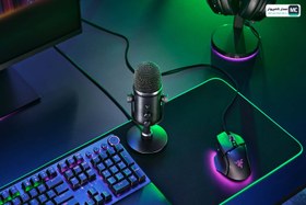 تصویر میکروفون استریمینگ ریزر مدل Seiren V2 Pro Razer Seiren V2 Pro Streaming Microphone