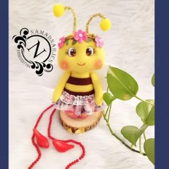 تصویر عروسک زنبور عسل 