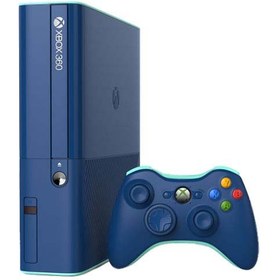 تصویر کنسول بازی مایکروسافت Xbox 360 500GB Special Edition Blue Bundle 