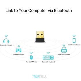 تصویر کارت شبکه T2UB Nano AC600 Wi-Fi تی پی لینک TP-LINK Archer T2UB Nano AC600 Wi-Fi Bluetooth 4.2 USB Adapter