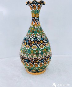 تصویر گلدان میناکاری شاه عباسی 