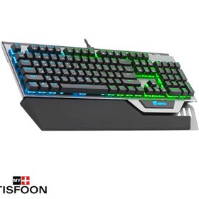 تصویر کیبورد مکانیکال گیمینگ گرین مدل GK803 RGB GREEN GK803-RGB Gaming Keyboard