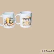 تصویر ست ماگ طرح لیمو 