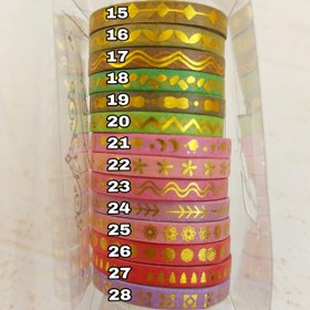 تصویر چسب واشی طلاکوب 