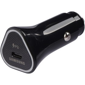 تصویر شارژر فندکی سامسونگ مدل EP-L502 ظرفیت ۲۵ وات فست شارژ 