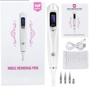 تصویر دستگاه پلاسما پن (بیوتی پن) 9 قدرته 2 چراغه ساخت آلمان Laser Freckle 9 Level Tattoo Plasma Pen Biyotipan