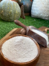 تصویر آرد برنج هاشمی تهیه شده از برنج هاشمی گیلان