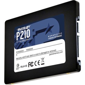 تصویر اس اس دی اینترنال پتریوت مدل P210 ظرفیت 256 گیگابایت Patriot P210 Internal SSD Drive - 256GB