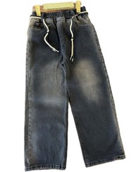 تصویر شلوار جین نیم بگ پسرانه شاهین 