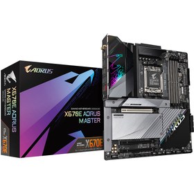 تصویر مادربرد گیگابایت مدل GIGABYTE AORUS X670E MASTER (فروش به صورت باندل CPU) AMD