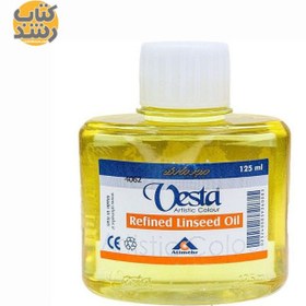 تصویر روغن بزرک وستا Refined Linseed Oil Vesta 125mil 