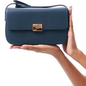 تصویر کیف دوشی زنانه دیوید جونز مدل CM6727B چرم مصنوعی 