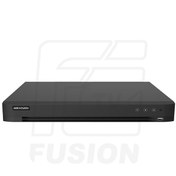 تصویر دستگاه ضبط DVR ۳۲ کانال هایک‌ویژن iDS-7232HQHI-M2/XT | AcuSense با دو هارد و ۴۰ دوربین IP 