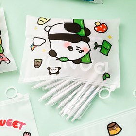 تصویر پوشه زیپ دار A5 طرح Panda 