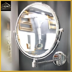 تصویر آینه هتلی بازویی با بزرگنمایی 5x وارداتی 