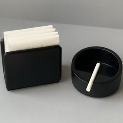 تصویر ست جادستمالی و زیرسیگاری کافه ای Salsa 