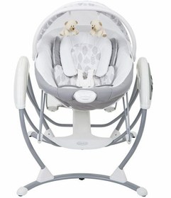 تصویر تاب برقی Swing Glider Elite Chevron New گراكو Graco Graco Glider Elite Chevron Rocking Chair code:331026