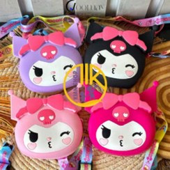 تصویر کیف سیلیکونی دخترانه طرح کرومی 