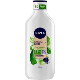 تصویر لوسیون بدن نیوآ Nivea سری Naturally good مدل ALOE VERA (آلوورا) حجم 350 میلی لیتر 