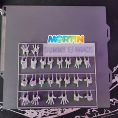 تصویر پک دست فیگور دامی مناسب دامی 13 سانتی‌متر 