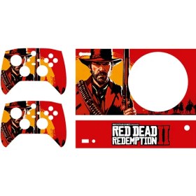 تصویر اسکین Xbox series s طرح Red Dead Redemption 02 