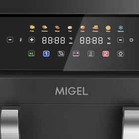 تصویر سرخ کن بدون روغن میگل مدل GAF-208 ظرفیت 8.5 لیتری Migel GAF-208 Air Fryer 8.5L