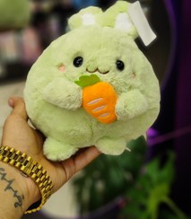 تصویر عروسک خرگوش هویچ ب دست پولیشی 