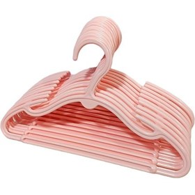 تصویر چوب لباسی کودک دودیه ۱۰ عددی رنگی 