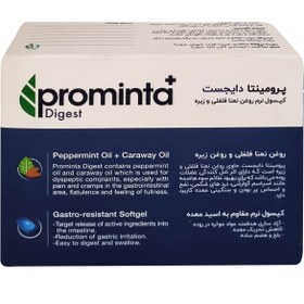 تصویر کپسول پرومینتا پلاس دایجست هیلیا فارمد 30 عدد Healia Pharmed Prominta Plus Digest 30 Castro Resistant Softgels