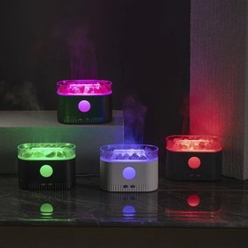 تصویر دستگاه بخور سرد مدل salt lamp aroma diffuser 