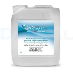 تصویر محلول ضدعفونی کننده دست درموسپت پلاس ۴ لیتری 