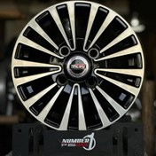 تصویر رینگ اسپرت پراید پره ریز سایز13 رختراش مشکی اروند 