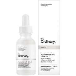 تصویر سرم نیاسینامید 10٪ + زینک 1٪ اوردینری 30 میل اصل The Ordinary Niacinamide 10% + Zinc 1% 30ml