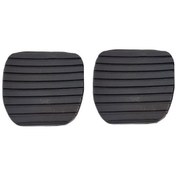 تصویر روکش پدال ترمز و کلاچ خودرو کالانیکس مدل PEDAL-206-101043 مناسب برای پژو 206 بسته 2 عددی 