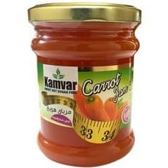 تصویر مربا هویچ بدون قند کامور 