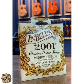 تصویر سیم گیتار کلاسیک مدل لا به لا 2001 اصل 