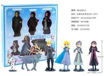 تصویر ست فیگور السا آنا فروزن ITEM NO _ 222/4