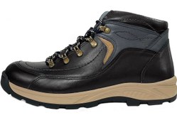 تصویر بوت چرم مردانه انرژی رنگ مشکی سایز ۴۰ تا ۴۳ 